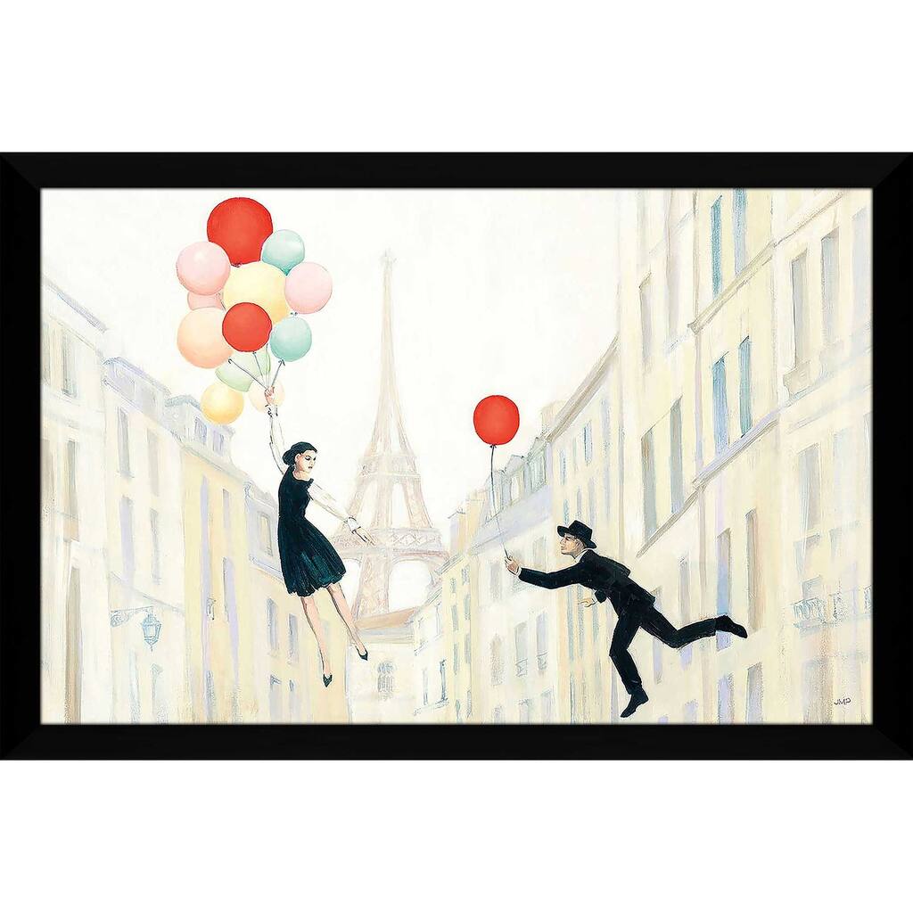 "Aloft In Paris I" by Julia Purinton Print on Acrylic