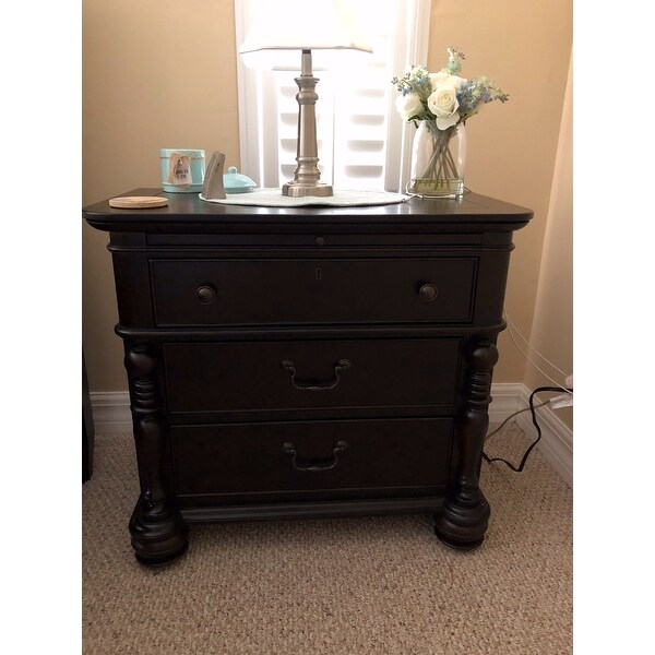 Top Product Reviews For Paula Deen Home Drawer Nightstand In Tobacco Finish 11622225 Overstock