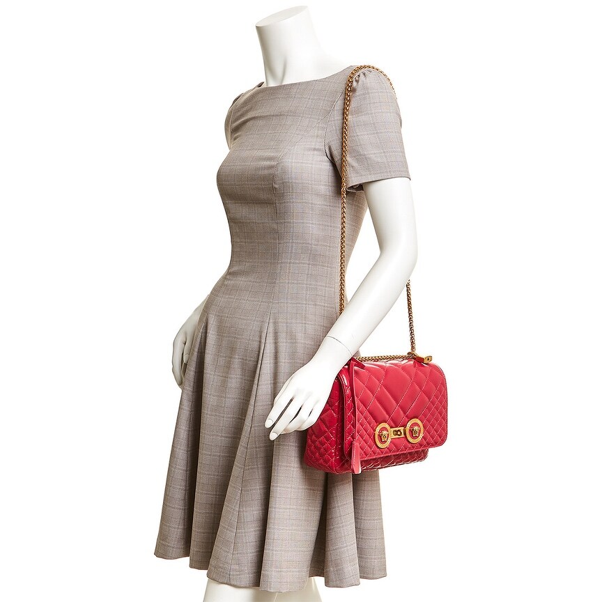 versace medium icon shoulder bag