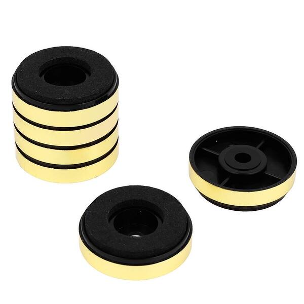 Unique Bargains 6pcs CD Player Amplifier Ammeter Isolation Feet Stand
