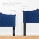 preview thumbnail 42 of 65, Louisa Tufted Performance Velvet King/California King Headboard