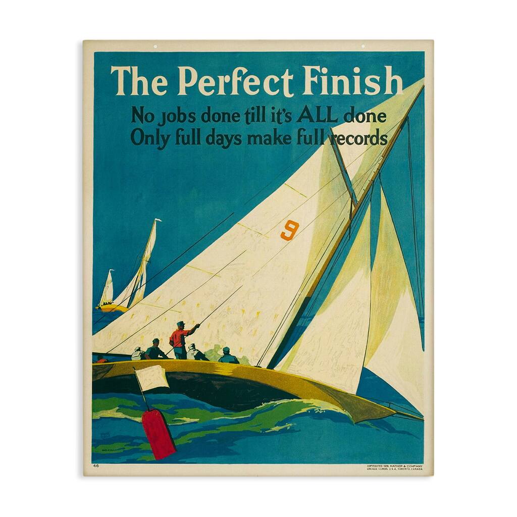 Stupell Perfect Finish Antique Sailors Canvas Wall Art Design By Marcus Jules