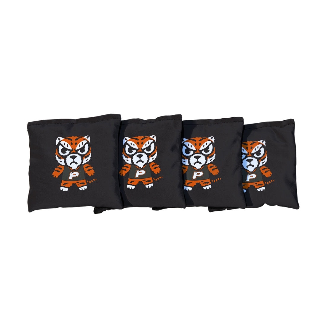Pacific Tigers Tokyodachi Black Cornhole Bags