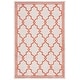 preview thumbnail 65 of 192, SAFAVIEH Amherst Norma Modern Rug 5'3" x 8' - Beige/Orange - Rectangle