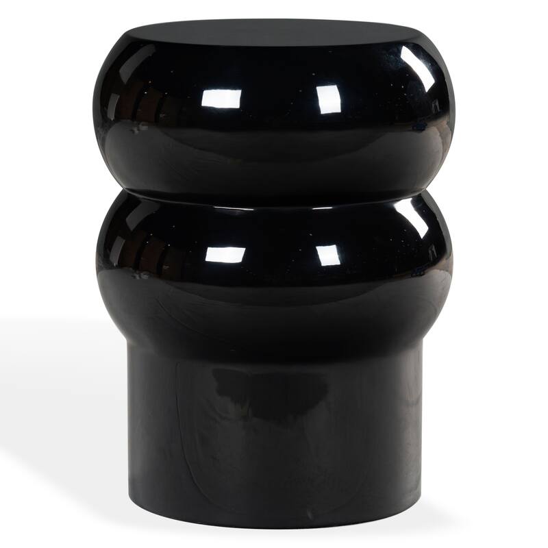 SAFAVIEH Couture Joyrosa Concrete Accent Table - 13"W x 13"D x 17"H