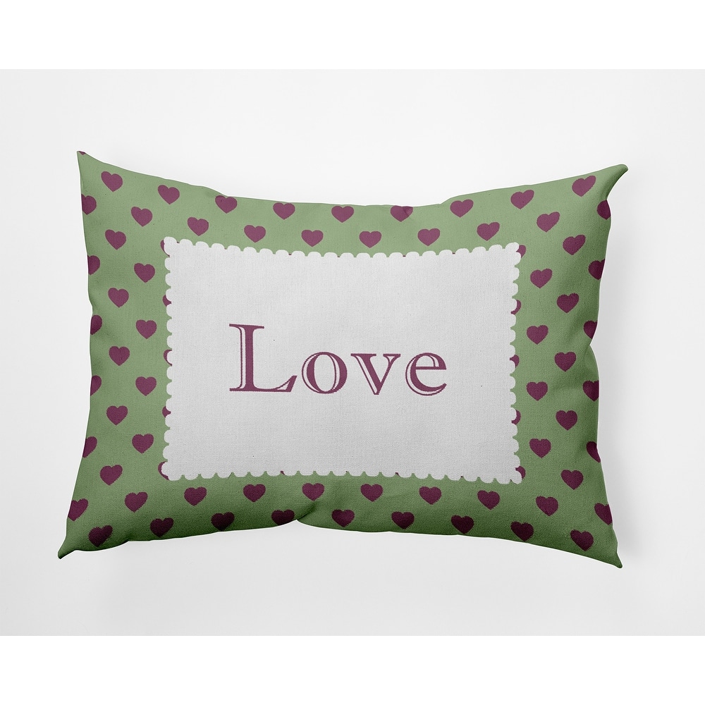 Love Valentines Day Decorative Throw Pillow