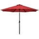 preview thumbnail 99 of 142, Holme 9-foot Steel Market Patio Umbrella with Tilt-and-Crank
