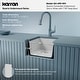 preview thumbnail 47 of 75, Karran Undermount Quartz Bar Single Bowl Sink