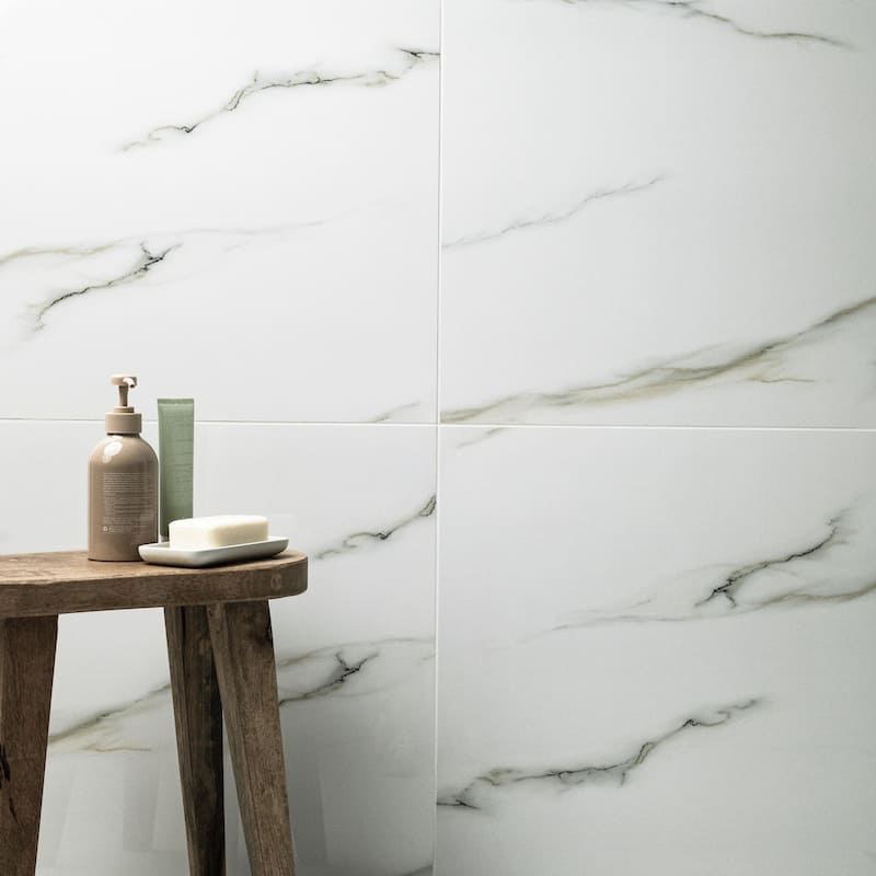 Ackland AKNPTAZI24X24P-CA Azira - 24" x 24" Porcelain Solid Floor Tile