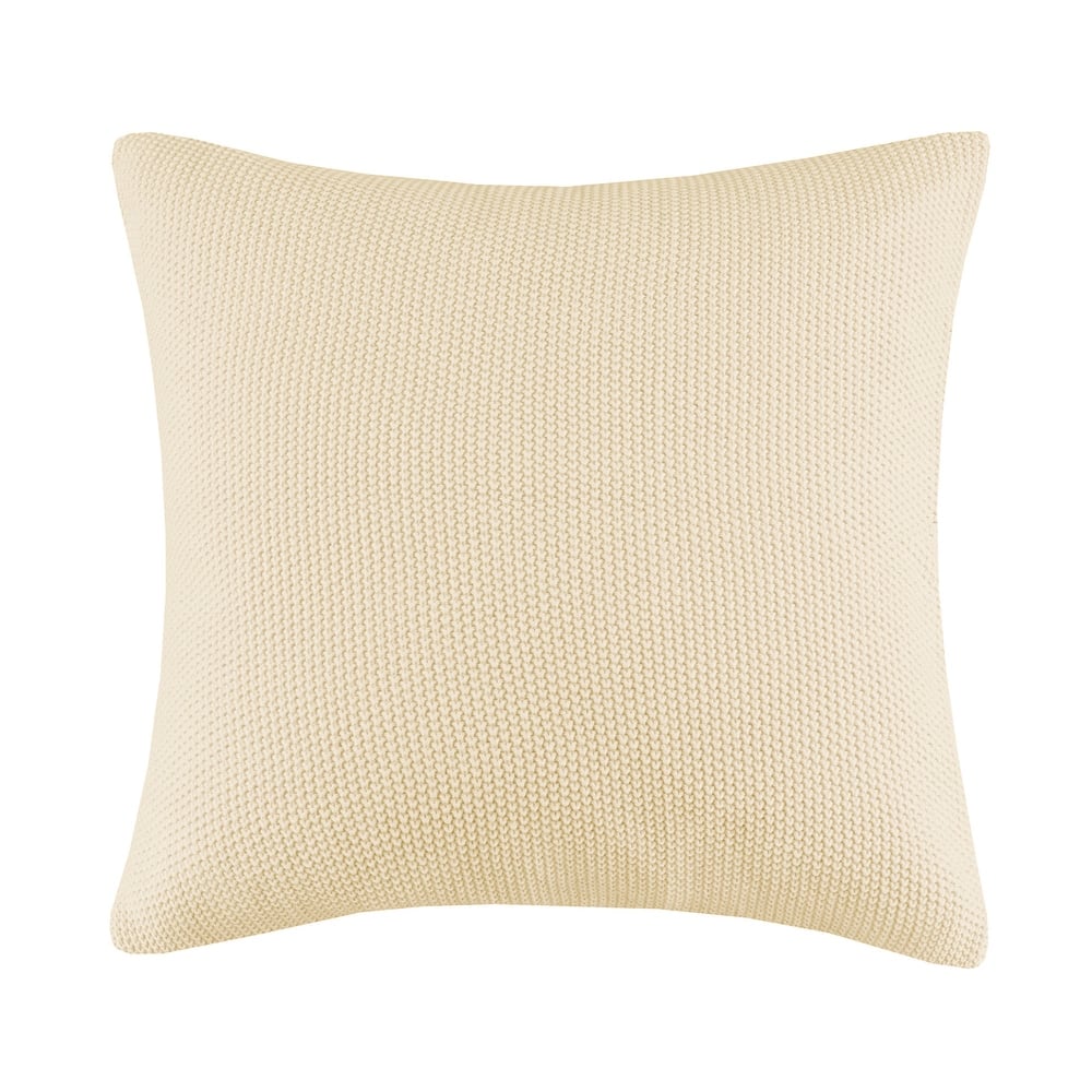 INK+IVY Bree Knit Euro Pillow Cover