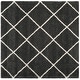 preview thumbnail 35 of 161, SAFAVIEH Hudson Shag Estella Diamond Trellis 2-inch Thick Rug 11' Square - Dark Grey/Ivory
