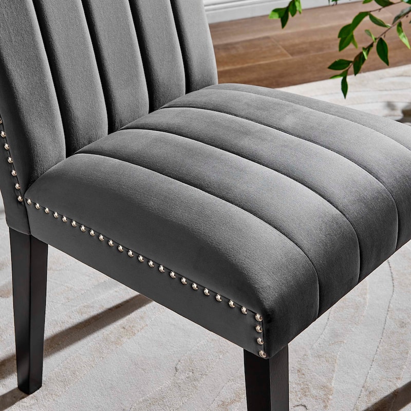 Catalyst Performance Velvet Dining Side Chairs - Set of 2