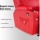 preview thumbnail 38 of 45, Mcombo Electric Power Recliner Chair with Massage and Heat, Faux Leather 7050