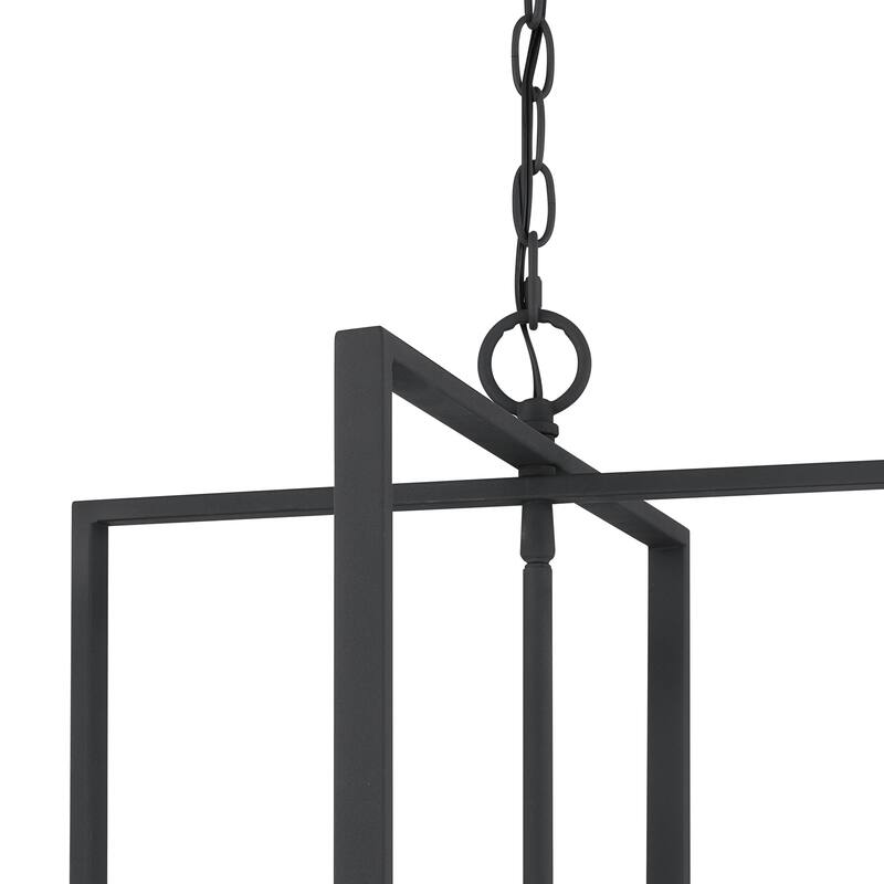 Acroma 4-light Modern Geometric Lantern Chandelier