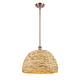 Option Antique Copper / Natural Rattan