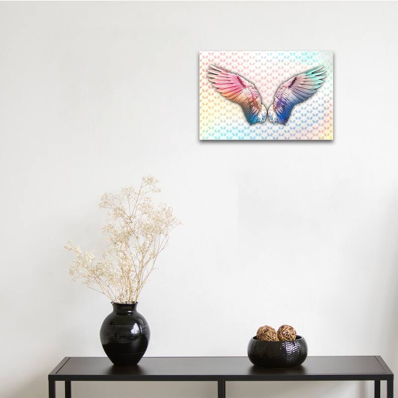 Matashi 5D Multi-Dimensional Wall Art - Custom Made Angel Wings Wall Art Print