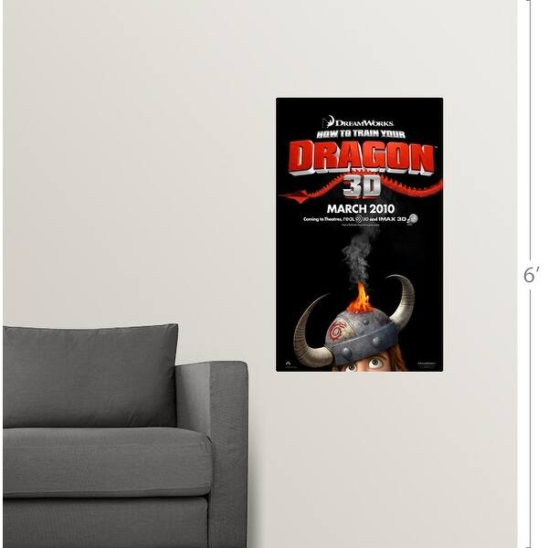 Shop Poster Print Entitled How To Train Your Dragon 2010 Multi
