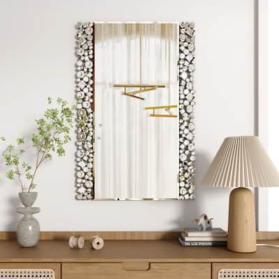 KOHROS Modern Rectangular Decorative Wall Mirror