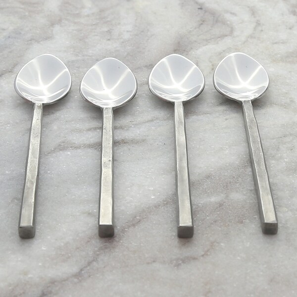Inox Jason Design 4-piece Nascent Steel Coffee/Dessert Spoon Set. Opens flyout.