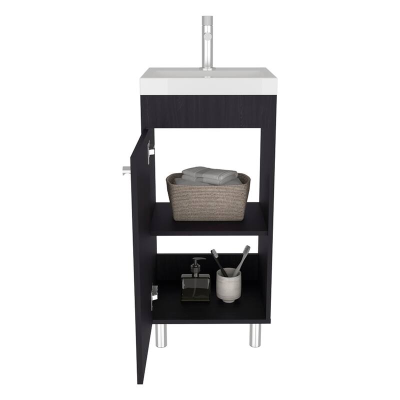 16 " Bathroom Vanity Sink Set with Cabinetry