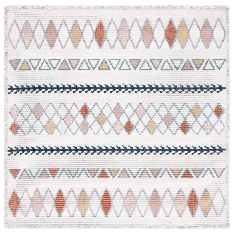 SAFAVIEH Marrakesh Domenica Boho Tribal Fringe Rug
