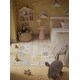 preview thumbnail 1 of 2, Ginza Six Washable Woodland Court Golden Earth Kids Rug