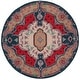 preview thumbnail 33 of 115, SAFAVIEH Handmade Bellagio Fronnie Oriental Medallion Wool Rug