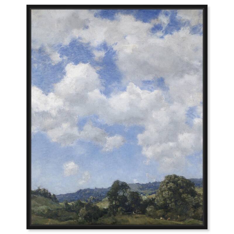 Northwest Wind Canvas by Art Remedy - Black - 30" x 36"
