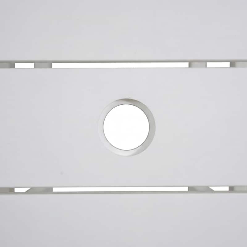 HDPE Poly Lumber Bar Height Patio Table, All-Weather Outdoor High Top Bistro Table, Slatted Top, Easy Assembly