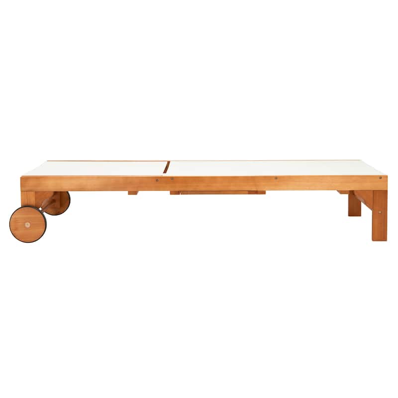 SAFAVIEH Outdoor Liubomira Sunlounger - 25Wx81Dx39H