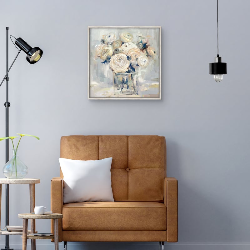 Garden Collections I by Studio Arts Framed Canvas Art Print