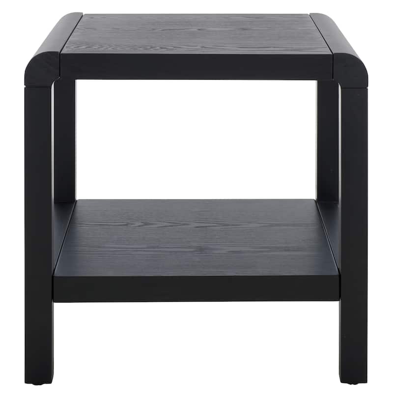 SAFAVIEH Home Omara 1 Shelf Side Table - 20"W x 20"D x 20"H