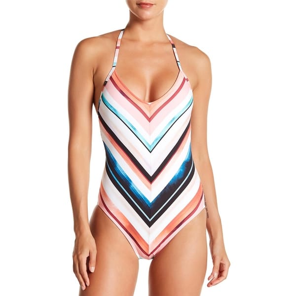 Shop La Blanca Womens Meridian Mitered Mio Halter One Piece