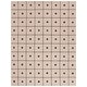 preview thumbnail 23 of 32, Martha Stewart by SAFAVIEH Zhivica Checkered Wool Rug 8' x 10' - Beige/Black - Rectangle