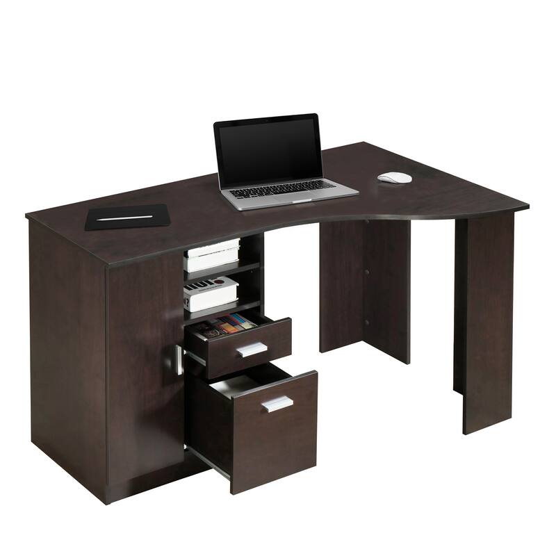 Techni Mobili Classic Office Desk with Storage