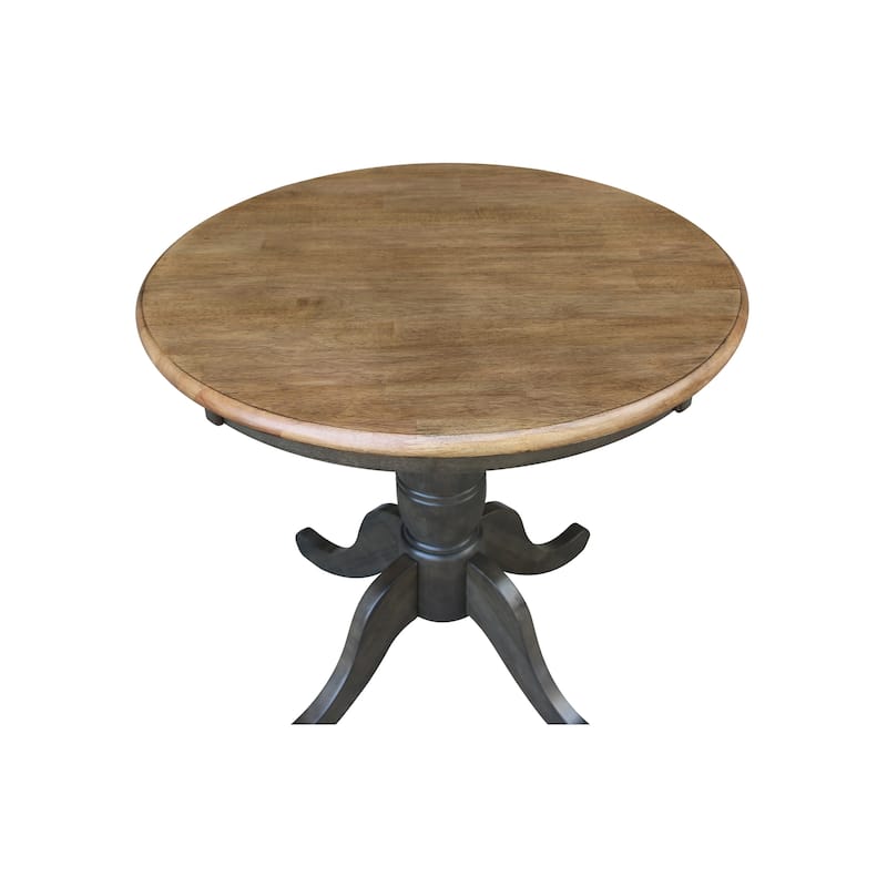 International Concepts 30-inch Round Pedestal Table