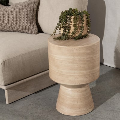 Classic Home Terrace Outdoor Accent Table