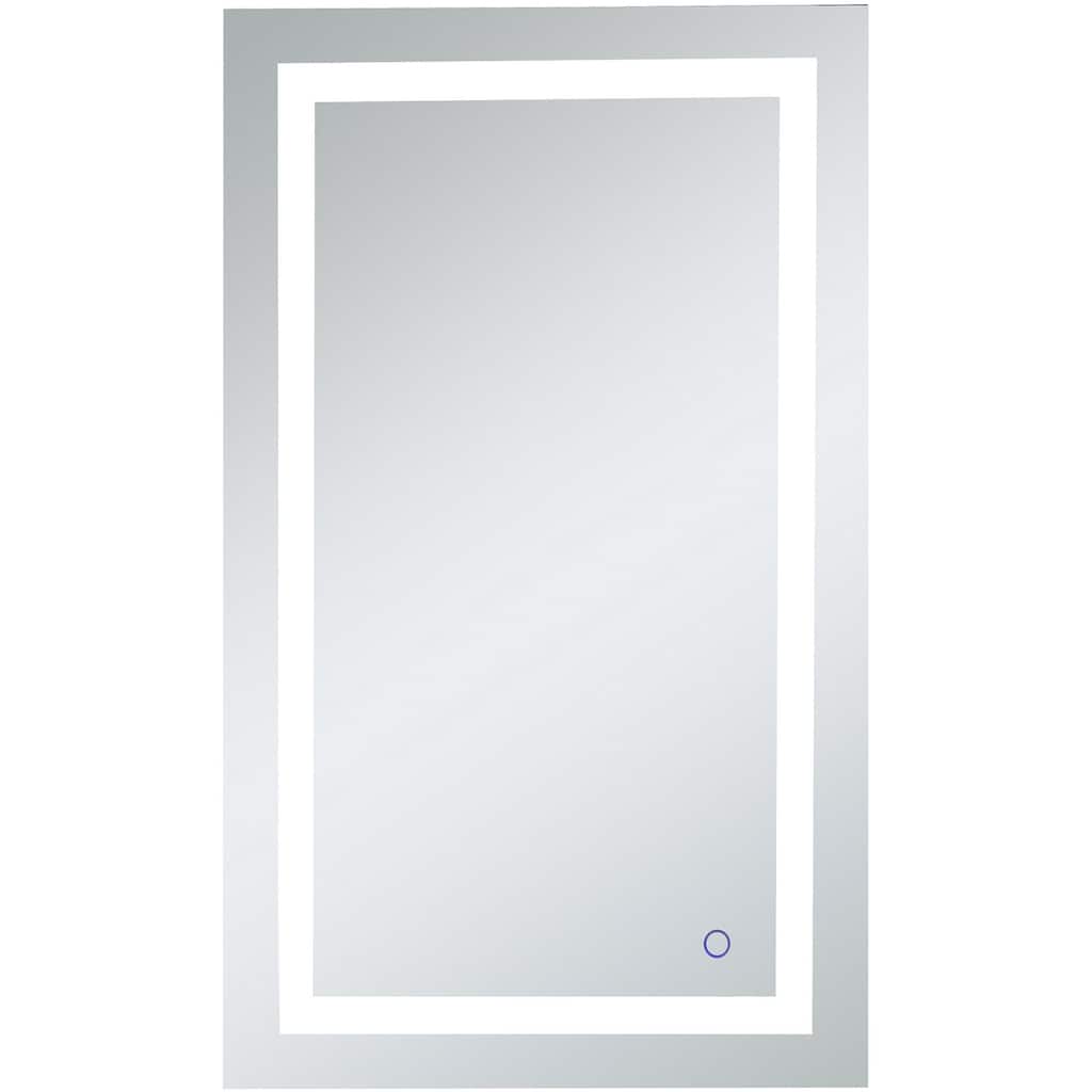 Elegant Lighting Helios 40" x 24" Rectangular Frameless Wall Mounted