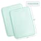 Clara Clark Ultra Soft Plush Bathroom Rug - Non-Slip, Velvet, Memory Foam Bath Mat - Set of 2