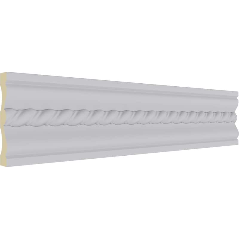 4"H x 3/4"P x 94 1/2"L Oslo Rope Chair Rail or Casing Moulding