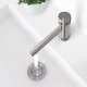 preview thumbnail 11 of 35, STYLISH Single Handle Modern Bathroom Basin Sink Faucet in Stainless Steel - Faucet Height: 6 3/8" Spout Height: 3 7/8"