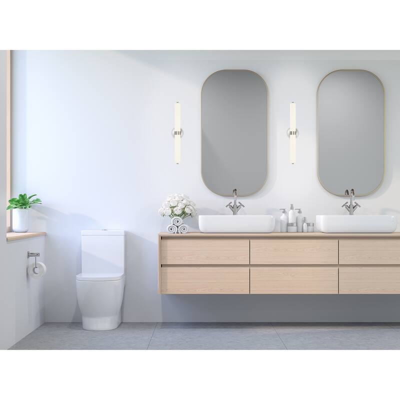 Access Lighting Aqua LED Vanity with Opal Glass