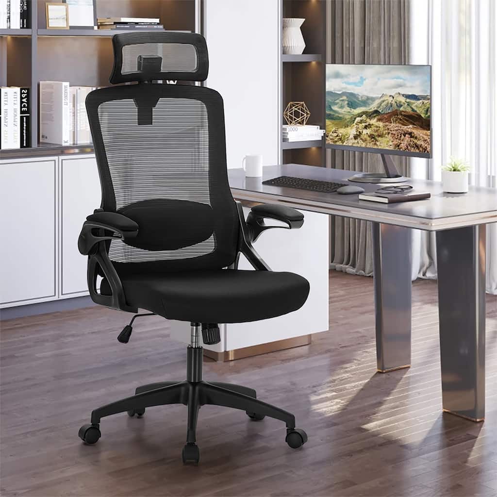 Ergonomic Mesh Office Desk Chair with High Back, 360° Swivel Executive Computer Chair