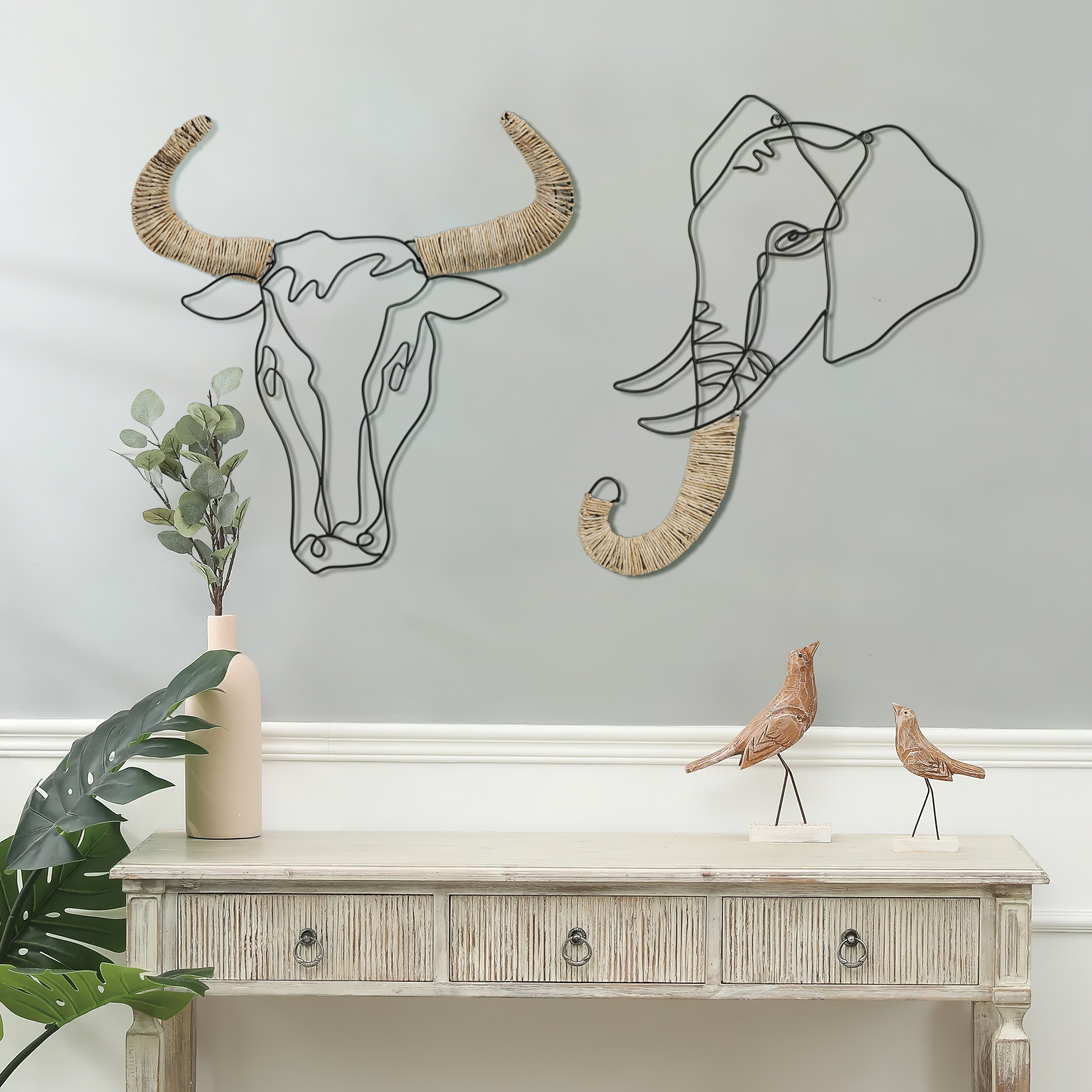 Boho hanging wall art best sale