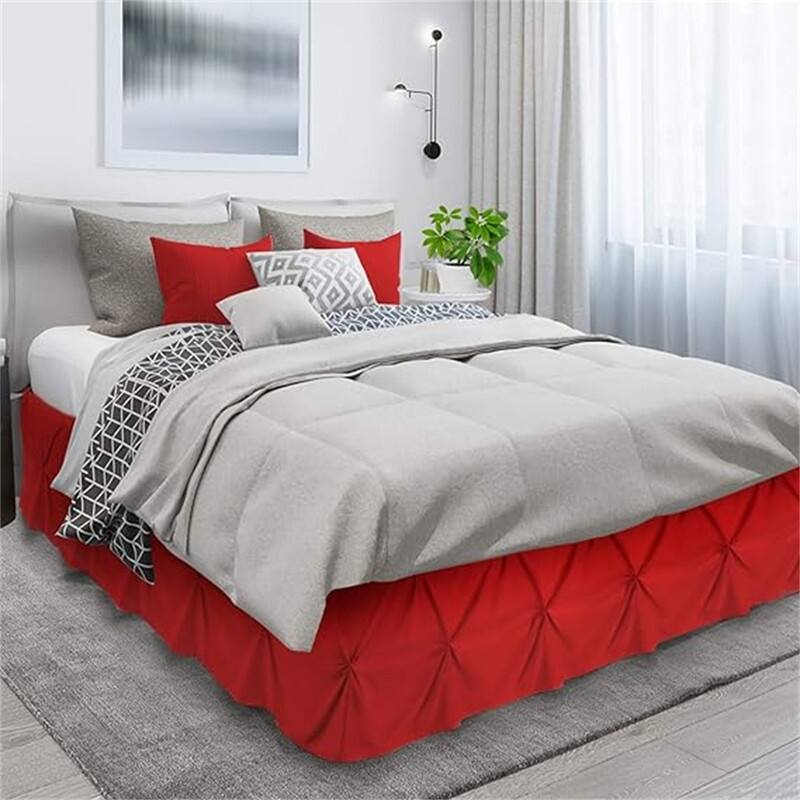 Pinch Pleat Bed Skirt