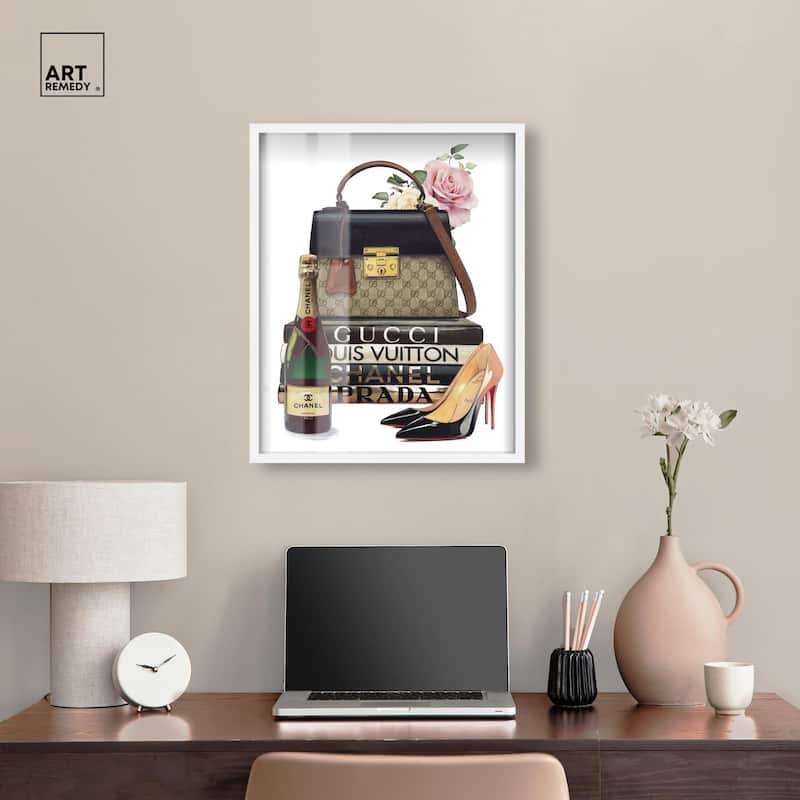 Let's Go Out Tonight Shadowbox by Art Remedy