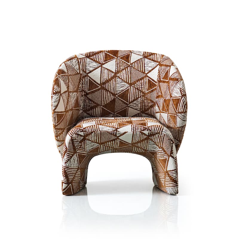 Furniture of America Premier Modern 31-inch Low Profile Premium Upholstered Fully Assembled Accent Chair