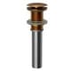preview thumbnail 9 of 27, Karran PU25 Pop-Up Vanity Bowl Drain Brushed Copper