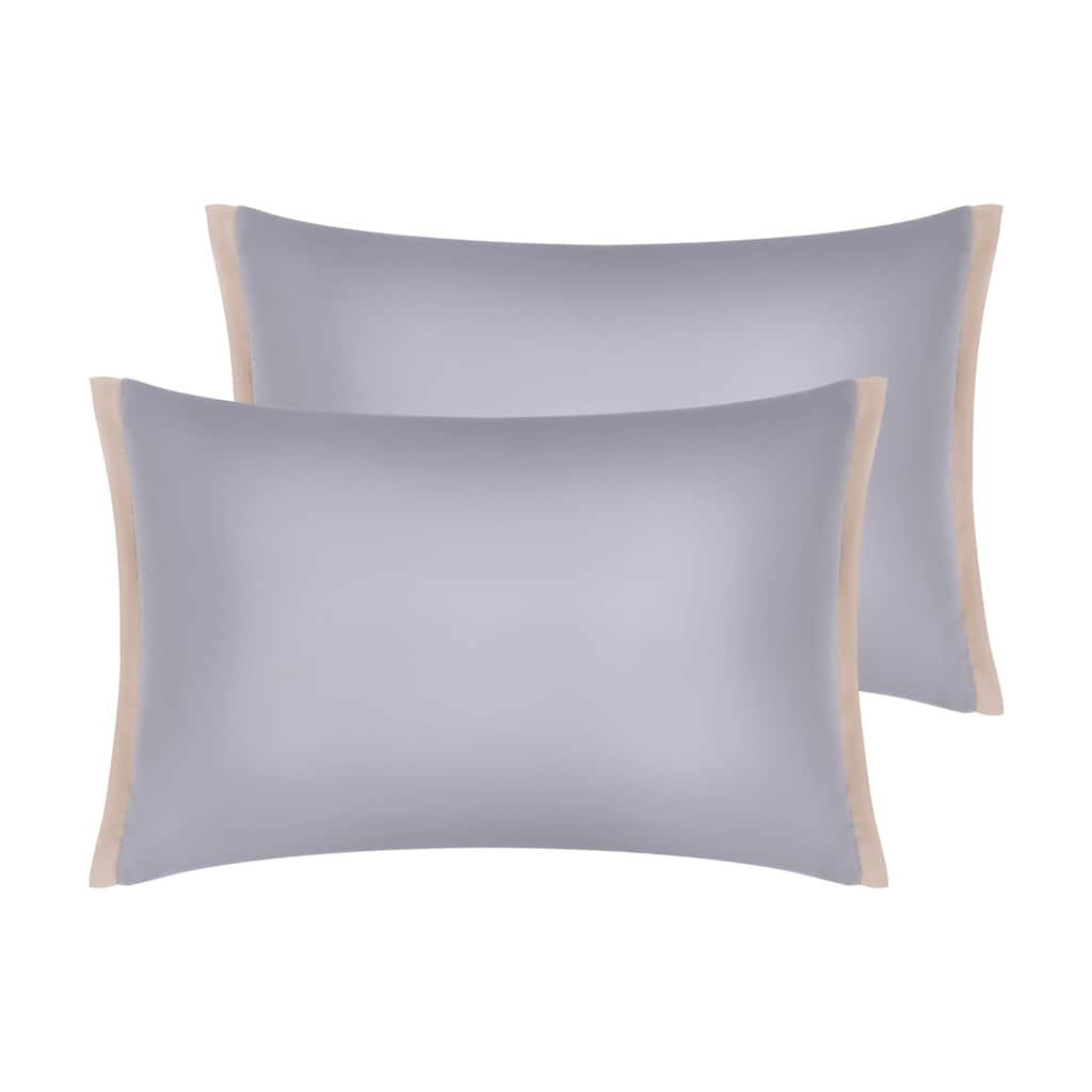 2Pcs Pillow Cases, Soft Cooling Pillow Covers with Envelope Closure