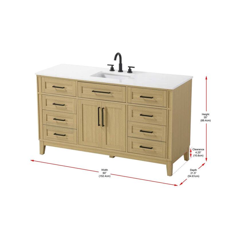 Rachel Single Bathroom Vanity (48-60 inch)